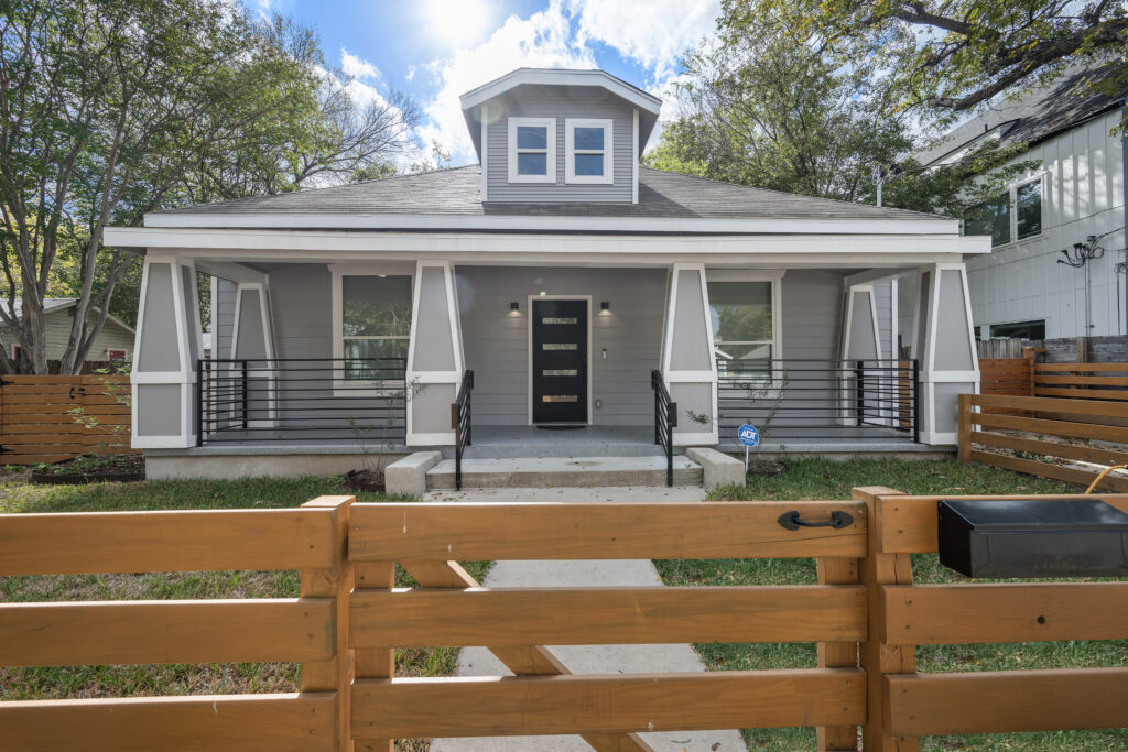 Front exterior of a beautiful Austin home photographed by ATXPhotoDude, a professional real estate photographer specializing in luxury listing photography.