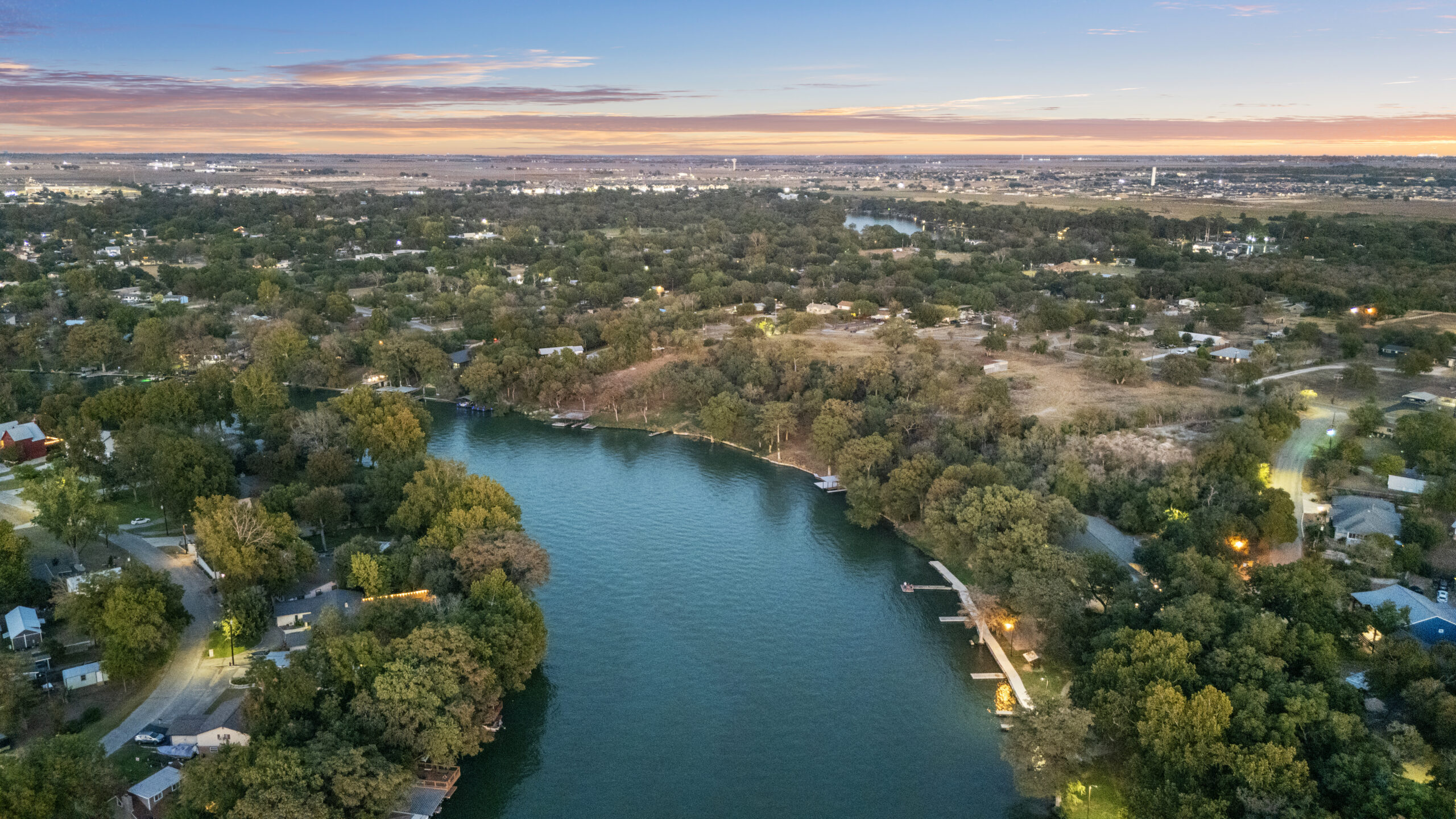 Aerial drone view of a Central Texas property photographed by ATXPhotoDude, a professional real estate photographer and FAA-certified drone pilot.
